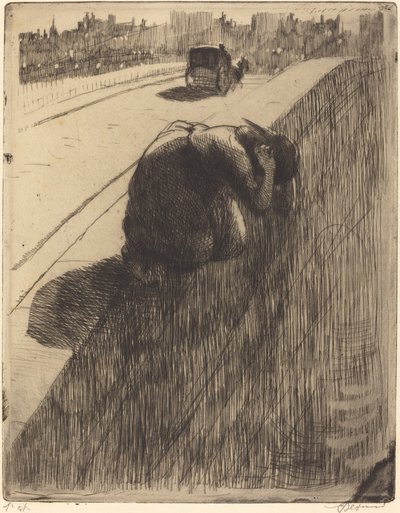 Il Suicidio da Paul Albert Besnard