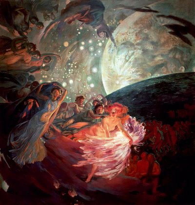 La verità trascina le scienze per illuminare gli uomini da Paul Albert Besnard