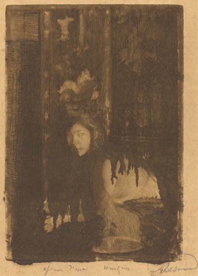 Donna con un vaso La femme au vase, 1894 da Paul Albert Besnard