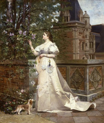 Raccolta di lillà, 1874 da Paul Alphonse Viry