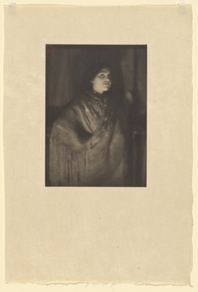 Ritratto di Rose Cohen con scialle spagnolo / Rose Cohen, scialle spagnolo da Paul B. Haviland