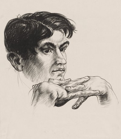 Testa di uomo da Paul B. Travis