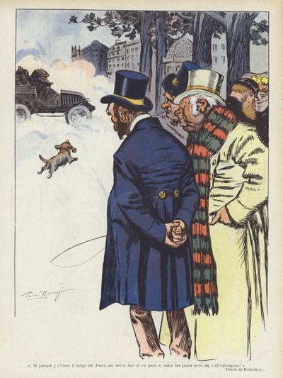 Illustrazione per Le Rire da Paul Balluriau