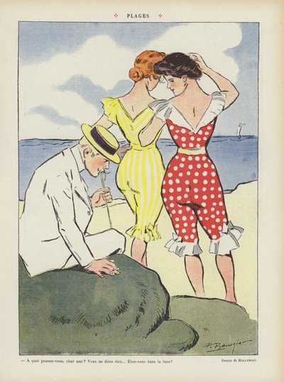 Illustrazione per Le Rire da Paul Balluriau