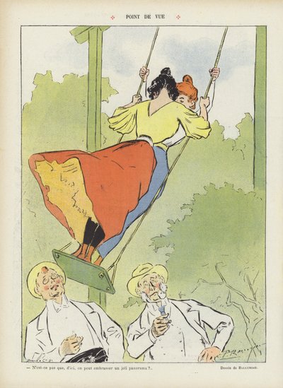 Illustrazione per Le Rire da Paul Balluriau