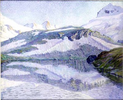 Paesaggio alpino da Paul Baum