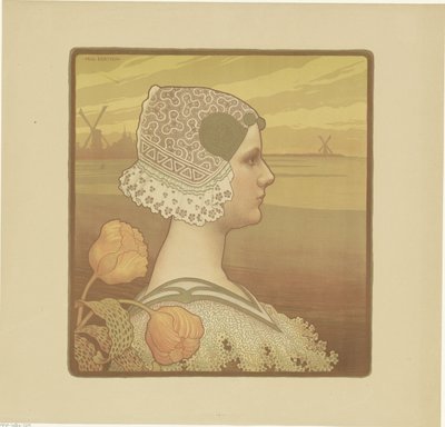 Ritratto di Wilhelmina, regina dei Paesi Bassi da Paul Berthon