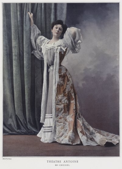 Jeanne Cheirel, attrice francese da Paul Boyer