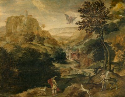 Il ratto di Ganimede da Paul Bril
