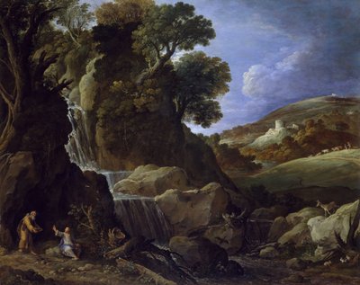 Cristo tentato nel deserto da Paul Brill