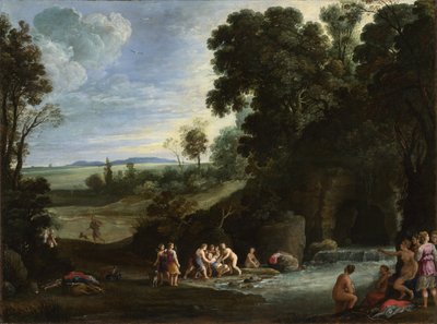 Diana e Callisto, 1620s da Paul Brill