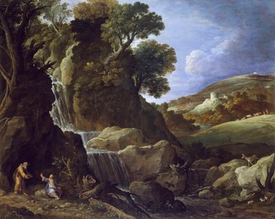 Cristo tentato nel deserto, 1626 da Paul Bril