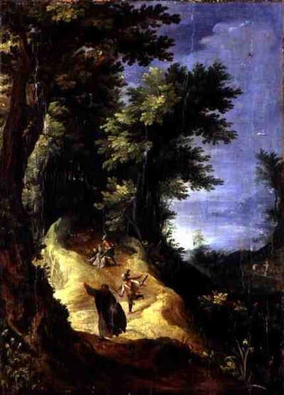 Omicidio di due frati domenicani da Paul Brill or Bril