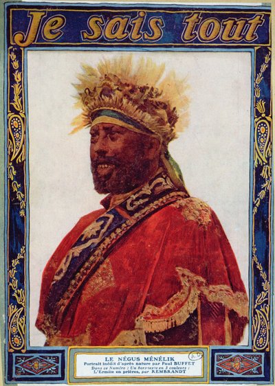 Ritratto del Negus d