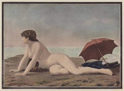 Sulla riva del lago da Paul Celestin Nanteuil