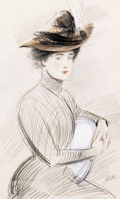 Una Signora Elegante da Paul Cesar Helleu
