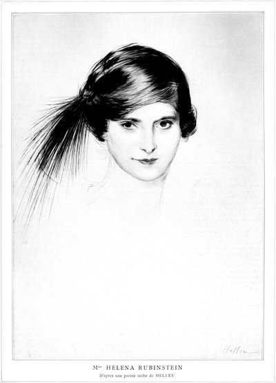 Helena Rubinstein di Paul César Helleu da Paul Cesar Helleu