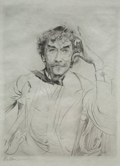 James MacNeill Whistler da Paul Cesar Helleu