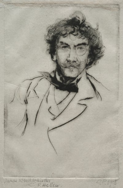 James MacNeill Whistler da Paul Cesar Helleu