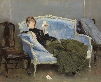 La Lettera, 1880 da Paul Cesar Helleu