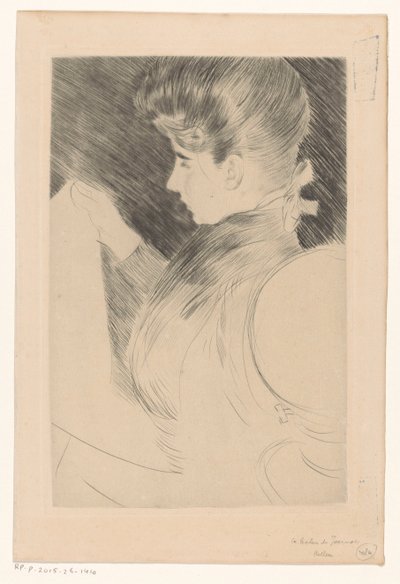 Donna che legge da Paul Cesar Helleu