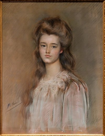 Ritratto di Louise Alida Livingstone da Paul Cesar Helleu