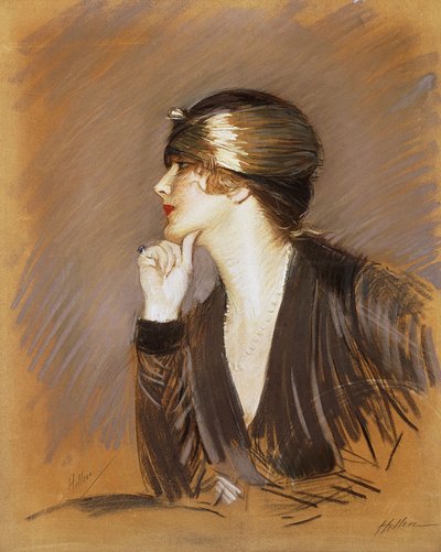 Ritratto di Lucette, c.1913 da Paul Cesar Helleu