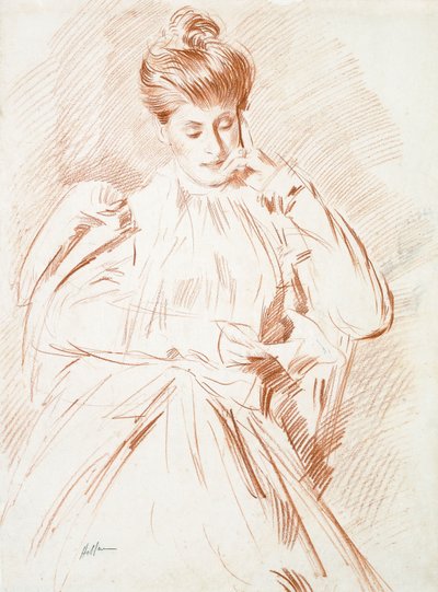Ritratto di Madame Helleu, lettura da Paul Cesar Helleu