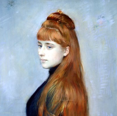 Ritratto di Mademoiselle Alice Guerin (dettaglio) da Paul Cesar Helleu