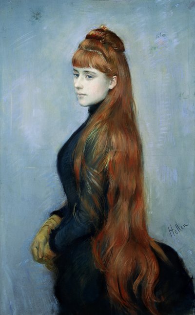 Ritratto di Mademoiselle Alice Guerin da Paul Cesar Helleu