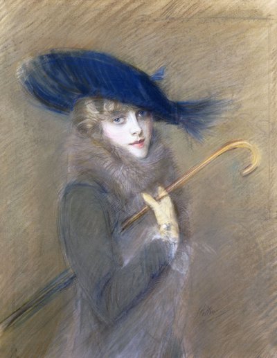 Ritratto di Peggy Letellier da Paul Cesar Helleu