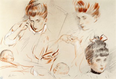 Schizzi di Mme da Paul Cesar Helleu