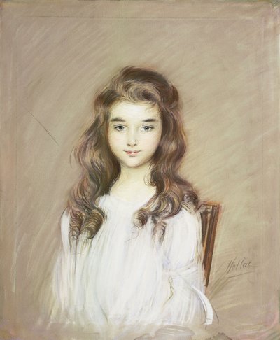 La figlia della marchesa di Elbe, c.1901 da Paul Cesar Helleu