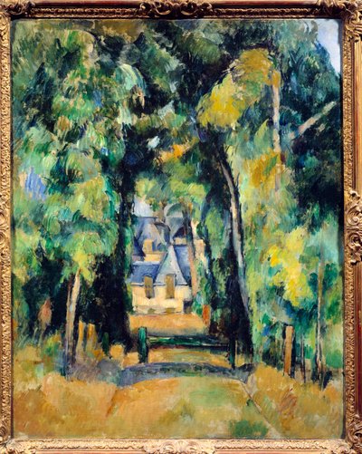 Viale a Chantilly da Paul Cézanne