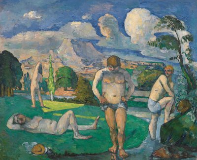 Bagnanti a riposo da Paul Cézanne