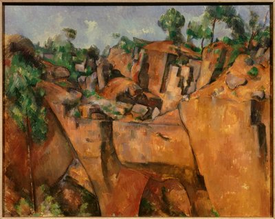 Cava di Bibemus da Paul Cézanne