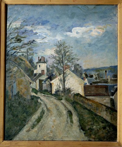 La casa del dottor Gachet ad Auvers da Paul Cézanne