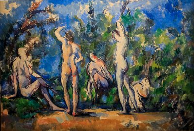 Cinque bagnanti 1900 - 1904 da Paul Cézanne