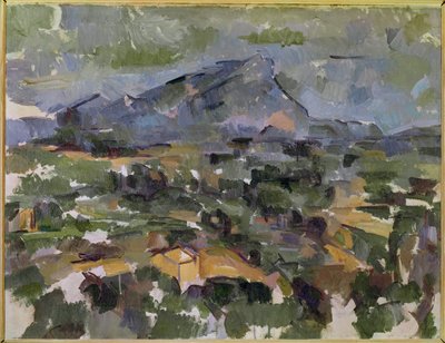 La montagna Sainte-Victoire da Paul Cézanne