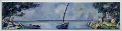 La barca e le bagnanti da Paul Cézanne