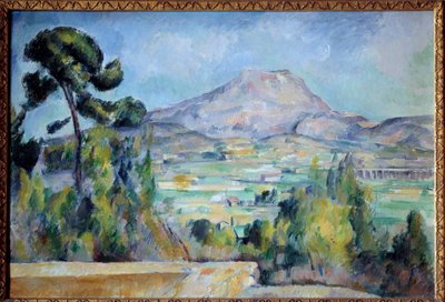 La montagna Sainte-Victoire da Paul Cézanne