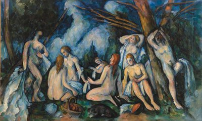 Grandi bagnanti da Paul Cézanne