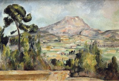 Montagna Sainte-Victoire da Paul Cézanne