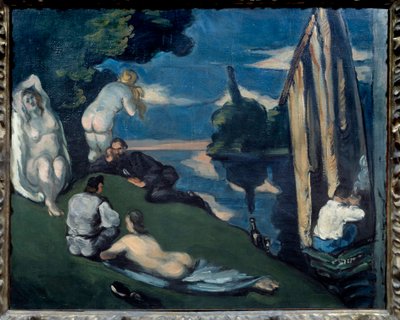 Pastorale, o Idillio da Paul Cézanne