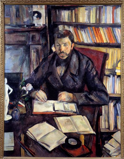 Ritratto dello scrittore Gustave Geffroy da Paul Cézanne