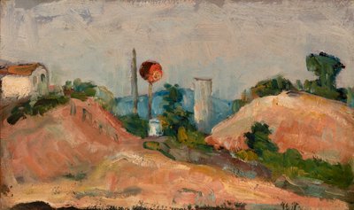 Taglio della ferrovia da Paul Cézanne