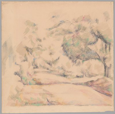Strada in Provenza da Paul Cézanne