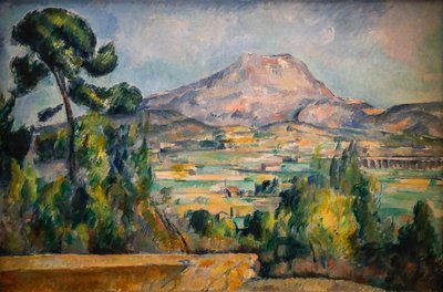 Montagna Sainte-Victoire da Paul Cézanne