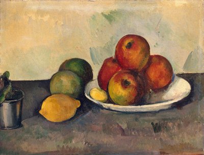 Natura morta con mele da Paul Cézanne