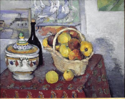 Natura morta con zuppiera da Paul Cézanne